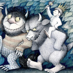 Illustration from Where the Wild Things Are